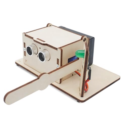 Qussedser Intelligentes Sensortor STEM-Kits DIY Wissenschaftliches Experimentierwerkzeugset Jugend STEAM Bildung Handwerksmodell 17,5 X 14,3 X 6,2 cm von Qussedser