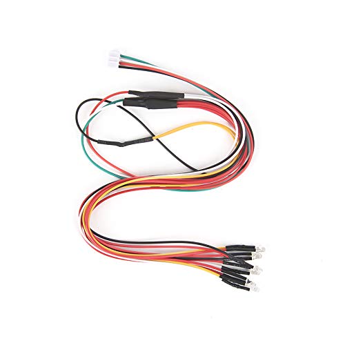 Qussedser für D12 RC Auto Teile Upgrade Modifizierte Licht Gruppe Lampe LED 3MM Rot Gelb Qussedser für D12 RC Auto Teile Upgrade Modifizierte Licht Gruppe Lampe LED 3MM Rot Gelb von Qussedser