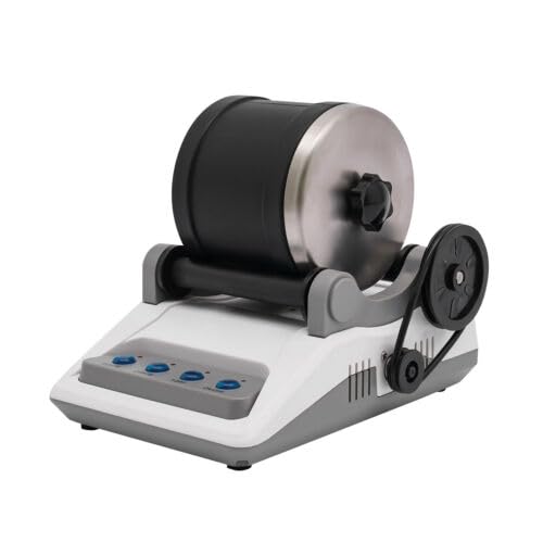 Qussse Rock Tumbler Set, Steinpoliermaschine mit Polierkörner Elektrisch Steintrommel Steinbecher DIY Steinpolierer für Kinder ab 8 Jahren und Erwachsene Qussse Rock Tumbler Set, Steinpoliermaschine mit Polierkörner Elektrisch Steintrommel Steinbecher DIY Steinpolierer für Kinder ab 8 Jahren und Erwachsene von Qussse