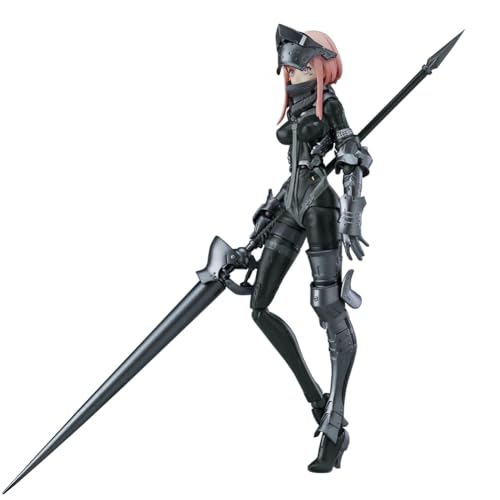 LANZE Reiter Action Figur - Schwer bewaffnete High School Mädchen 15cm Anime Model Statue Ultra Movable Desktop Ornaments von Qusunx
