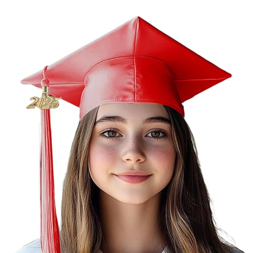 Qutalmi Abschlusskappen 2025, Grad Caps - Verstellbare atmungsaktive Junggesellenhelme mit Jahrplatte | Highschool -Abschluss -Souvenirs, College -Vorräte für Halloween, Cosplay, Fotografieren Qutalmi Abschlusskappen 2025, Grad Caps - Verstellbare atmungsaktive Junggesellenhelme mit Jahrplatte | Highschool -Abschluss -Souvenirs, College -Vorräte für Halloween, Cosplay, Fotografieren von Qutalmi