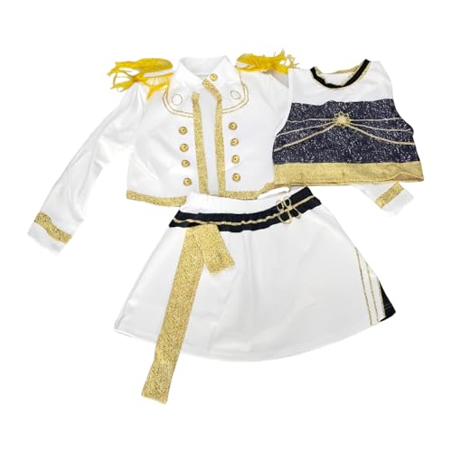 Qutalmi Anime Kostüme,Mädchen Cosplay Kostüm - Mit Quasten Gürtel Set Filmcharakter Kleidung für Jugendliche Mädchen Foto Requisite Fest Karneval Schulaktivität Halloween von Qutalmi