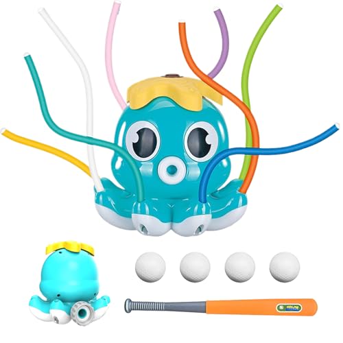 Qutalmi Wassersprenger Baseball Spielzeug - Gartenspiel Mit Wasserspray | Interaktiver Rotations-Sprinkler Für Kinder Pool Garten Rasen Sommerspaß Aktivitäten Qutalmi Wassersprenger Baseball Spielzeug - Gartenspiel Mit Wasserspray | Interaktiver Rotations-Sprinkler Für Kinder Pool Garten Rasen Sommerspaß Aktivitäten von Qutalmi