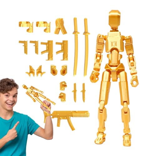 T 13 Action Figure, Druck Von Beweglichen Figuren Mehrgelenkiger Beweglicher Roboter, Mechanisches Bewegliches Ganzkörperspielzeug, Mehrere Zubehör Actionfiguren, Desktop Dekorationen T 13 Action Figure, Druck Von Beweglichen Figuren Mehrgelenkiger Beweglicher Roboter, Mechanisches Bewegliches Ganzkörperspielzeug, Mehrere Zubehör Actionfiguren, Desktop Dekorationen von Qutalmi