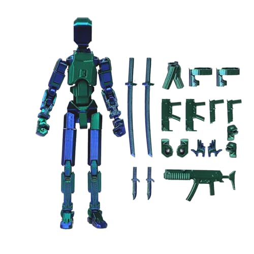 T 13 Action Figure, Druck Von Beweglichen Figuren Mehrgelenkiger Beweglicher Roboter, Mechanisches Bewegliches Ganzkörperspielzeug, Mehrere Zubehör Actionfiguren, Desktop Dekorationen T 13 Action Figure, Druck Von Beweglichen Figuren Mehrgelenkiger Beweglicher Roboter, Mechanisches Bewegliches Ganzkörperspielzeug, Mehrere Zubehör Actionfiguren, Desktop Dekorationen von Qutalmi
