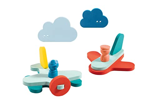 QUUT Puzzle Friends In der Luft - Baby-Badespielzeug Set für Kreativität und Fantasie - Badespielzeug ab 1 Jahr - Spielzeug für Wasserspaß und Lernerfahrung in der Badewanne QUUT Puzzle Friends In der Luft - Baby-Badespielzeug Set für Kreativität und Fantasie - Badespielzeug ab 1 Jahr - Spielzeug für Wasserspaß und Lernerfahrung in der Badewanne von Quut
