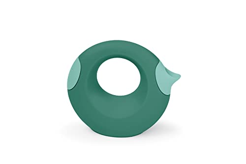 Quut Cana Large Kinder Gießkanne - Vielseitiges Badespielzeug und Gartenarbeit-Spielzeug, Geburt, Förderung Kreativer Outdoor Spiele, Geeignet ab 1 Jahr (Grün, 0.5L) von Quut
