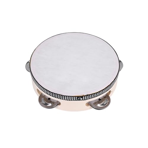 Quystetes 15,2 cm Musik-Tamburin Tamborin Trommel rund Percussion Geschenk für KTV Quystetes 15,2 cm Musik-Tamburin Tamborin Trommel rund Percussion Geschenk für KTV von Quystetes