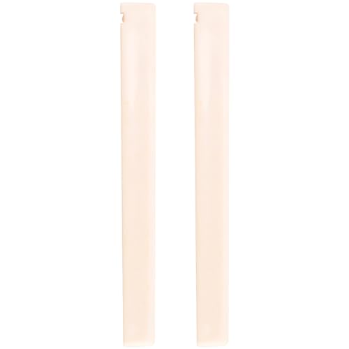Quystetes 2 Stück Ersatzteil, Beige, Kunststoff, Steg-Sattelmutter für Konzertgitarre Quystetes 2 Stück Ersatzteil, Beige, Kunststoff, Steg-Sattelmutter für Konzertgitarre von Quystetes