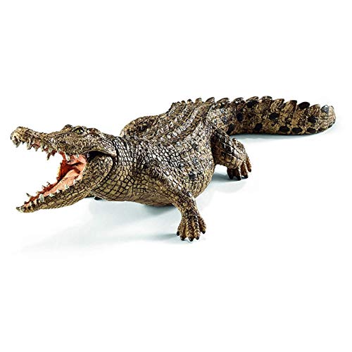 Krokodil Spielzeug, Alligator Action Figuren Spielzeug Mit Beweglichem Kiefer, 7,2 Zoll Krokodil Figur Tier Action Figur Spielzeug Pädagogische Statue Für Heimdekoration von Quzente