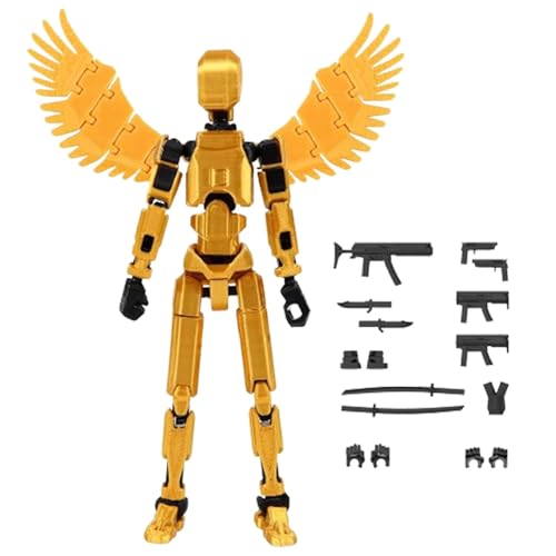 Quzente 13 Gedruckte Actionfiguren-Mannequin-Spielzeuge, Mehrgelenkiger Beweglicher Roboter, Mehrgelenkiges Aktivitätsspielzeug Für Kinder Und Erwachsene Quzente 13 Gedruckte Actionfiguren-Mannequin-Spielzeuge, Mehrgelenkiger Beweglicher Roboter, Mehrgelenkiges Aktivitätsspielzeug Für Kinder Und Erwachsene von Quzente
