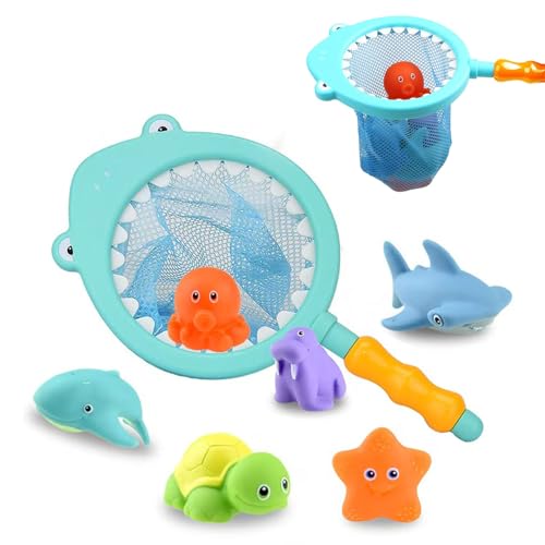 Quzyllic Badespielzeug Baby,7 Stück Badewanne Spielzeug,Wasserspielzeug Kinder,badetiere,Kinder badewannenspielzeug ab 1 2 3 Jahr,Badespaß Spritztiere Wassertiere für Kleinkinder Quzyllic Badespielzeug Baby,7 Stück Badewanne Spielzeug,Wasserspielzeug Kinder,badetiere,Kinder badewannenspielzeug ab 1 2 3 Jahr,Badespaß Spritztiere Wassertiere für Kleinkinder von Quzyllic