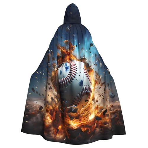 Qwvbn Baseball-Kostüm mit Kapuze, für Halloween, Rollenspiel, leicht, drapiert Qwvbn Baseball-Kostüm mit Kapuze, für Halloween, Rollenspiel, leicht, drapiert von Qwvbn