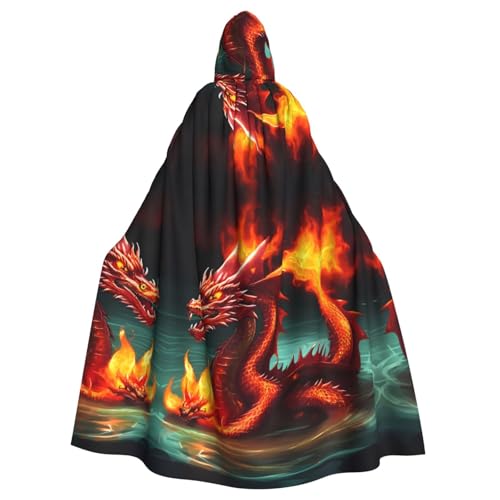 Qwvbn Drachenkönig im Feuer mit Kapuze, Halloween, Rollenspiel, Umhang, Umhang, leicht, drapiert Qwvbn Drachenkönig im Feuer mit Kapuze, Halloween, Rollenspiel, Umhang, Umhang, leicht, drapiert von Qwvbn