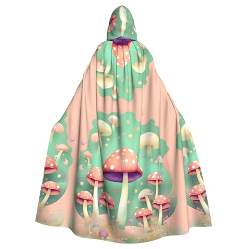 Qwvbn Dream Mushroom Kapuzenmantel mit Kapuze, für Rollenspiele, leicht, drapiert Qwvbn Dream Mushroom Kapuzenmantel mit Kapuze, für Rollenspiele, leicht, drapiert von Qwvbn