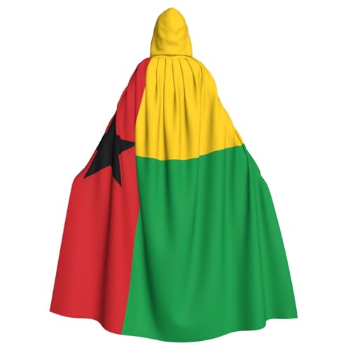 Qwvbn Flagge von Guinea-Bissau mit Kapuze, Halloween, Rollenspiel-Kostüm, Umhang, Umhang, leicht, drapiert Qwvbn Flagge von Guinea-Bissau mit Kapuze, Halloween, Rollenspiel-Kostüm, Umhang, Umhang, leicht, drapiert von Qwvbn
