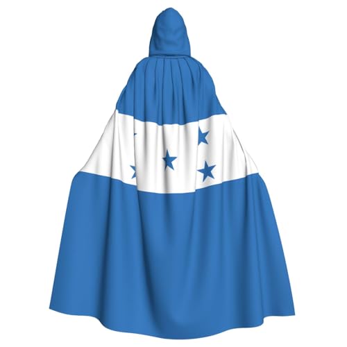 Qwvbn Flagge von Honduras mit Kapuze, Halloween, Rollenspiel, Umhang, Umhang, leicht, drapiert Qwvbn Flagge von Honduras mit Kapuze, Halloween, Rollenspiel, Umhang, Umhang, leicht, drapiert von Qwvbn
