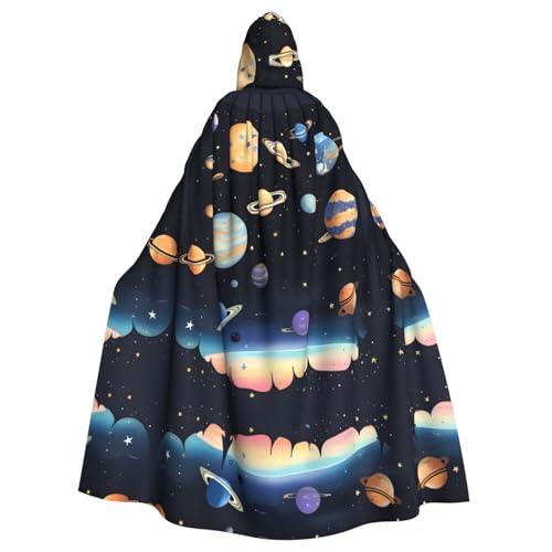 Qwvbn Saturn Jupiter Earth Kapuzenjacke, Halloween, Rollenspiel, Kostüm, Umhang, Umhang, leicht, drapiert Qwvbn Saturn Jupiter Earth Kapuzenjacke, Halloween, Rollenspiel, Kostüm, Umhang, Umhang, leicht, drapiert von Qwvbn