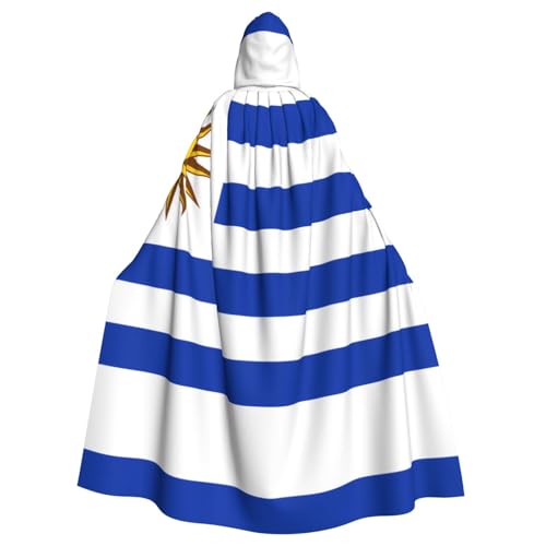 Qwvbn Uruguay-Flagge mit Kapuze, Halloween, Rollenspiel-Kostüm, Umhang, Umhang, leicht, drapiert Qwvbn Uruguay-Flagge mit Kapuze, Halloween, Rollenspiel-Kostüm, Umhang, Umhang, leicht, drapiert von Qwvbn