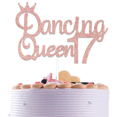Tortenaufsatz 17 Jahre mit der Aufschrift "Dancing Girl Young & Sweet Only 17" Geburtstagstortenaufsatz zum 17. Geburtstag Party Supplies Rose Gold m Tortenaufsatz 17 Jahre mit der Aufschrift "Dancing Girl Young & Sweet Only 17" Geburtstagstortenaufsatz zum 17. Geburtstag Party Supplies Rose Gold m von Qxcv