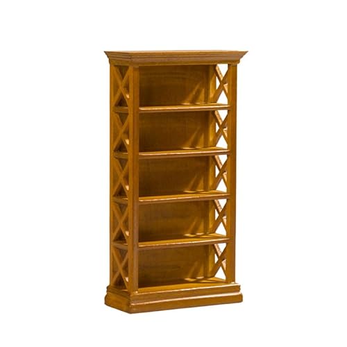 1/12 Puppenhaus Holz Bücherregal Aufbewahrungsschrank Miniaturschrank fünf Etagen Buch Blumenregal Tisch Schrank Regal Modell Puppenhaus Miniaturmöbel Dekor 1/12 Puppenhaus Holz Bücherregal Aufbewahrungsschrank Miniaturschrank fünf Etagen Buch Blumenregal Tisch Schrank Regal Modell Puppenhaus Miniaturmöbel Dekor von Qxiao