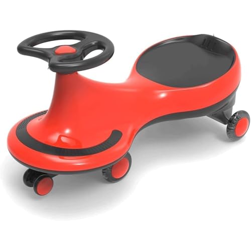 Schaukelauto for Kinder, for Jungen und Mädchen, Keine Batterien, Zahnräder oder Pedale – Dreh-, Wende- und Wackelbewegung for Lenken, Alter 18 bis 60 Monate von Qxmiguel
