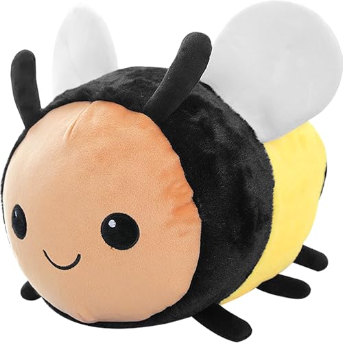 Qxwuyazbryl Bienen Plüschtiere, Biene Plüschkissen, Super Soft Plush Plüsch, Biene Kuscheltier 20 cm, Plüsch Biene Puppe, Biene Stofftier, Schmusetier Tolles Geschenk für Kinder Mädchen Jungen Qxwuyazbryl Bienen Plüschtiere, Biene Plüschkissen, Super Soft Plush Plüsch, Biene Kuscheltier 20 cm, Plüsch Biene Puppe, Biene Stofftier, Schmusetier Tolles Geschenk für Kinder Mädchen Jungen von Qxwuyazbryl
