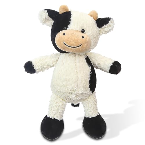 Qxwuyazbryl Kuscheltier Kuh, 30cm Niedliches Plüschkuh Spielzeug, Schwarz Weiß Weiches Stofftier Kuh, Kuhs Plüschtier Plüschkissen, niedliches Geburtstag, für Jungen, Mädchen, Kinder, Kleinkinder Qxwuyazbryl Kuscheltier Kuh, 30cm Niedliches Plüschkuh Spielzeug, Schwarz Weiß Weiches Stofftier Kuh, Kuhs Plüschtier Plüschkissen, niedliches Geburtstag, für Jungen, Mädchen, Kinder, Kleinkinder von Qxwuyazbryl