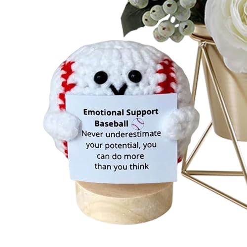 Qyljeiwred Crochet Positive | Strickball mit inspirierendem Zitat | Emotionale Unterstützung, Häkelball mit inspirierendem Zitat für den Heimarbeitsplatz Desktop Qyljeiwred Crochet Positive | Strickball mit inspirierendem Zitat | Emotionale Unterstützung, Häkelball mit inspirierendem Zitat für den Heimarbeitsplatz Desktop von Qyljeiwred
