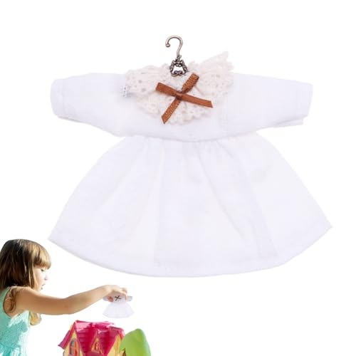 Qyljeiwred Kleine Puppenkleidung | Puppenhauskleid | Mini-Kleidung Kostüm für kleine Stofftiere, Miniatur Kleid Outfit, Winziges Haus Zubehör Qyljeiwred Kleine Puppenkleidung | Puppenhauskleid | Mini-Kleidung Kostüm für kleine Stofftiere, Miniatur Kleid Outfit, Winziges Haus Zubehör von Qyljeiwred