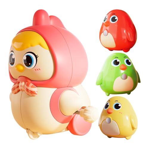 Cute Windup Toys, Toddler Crawling Toys, Jumping Chicken Toy, Easter Stocking Stuffers, Hand Clockwork Toy, Chicken Toys for Kids, Portable Windup Toy 3,07 x 2,83 x 2,17 Zoll für und Mädchen Cute Windup Toys, Toddler Crawling Toys, Jumping Chicken Toy, Easter Stocking Stuffers, Hand Clockwork Toy, Chicken Toys for Kids, Portable Windup Toy 3,07 x 2,83 x 2,17 Zoll für und Mädchen von Qzdtue
