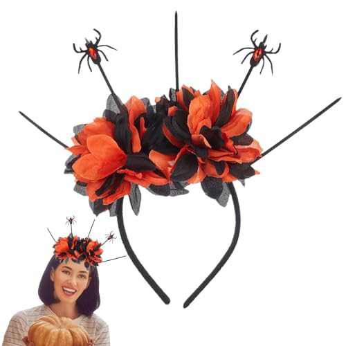 Halloween-Haarband für Erwachsene, Halloween-Stirnbänder, gruselige Haarreifen, einzigartige Frisur am Tag der Toten, Horrorhelm, lustige Haardekoration für Halloween-Party, 1 Größe Halloween-Haarband für Erwachsene, Halloween-Stirnbänder, gruselige Haarreifen, einzigartige Frisur am Tag der Toten, Horrorhelm, lustige Haardekoration für Halloween-Party, 1 Größe von Qzdtue
