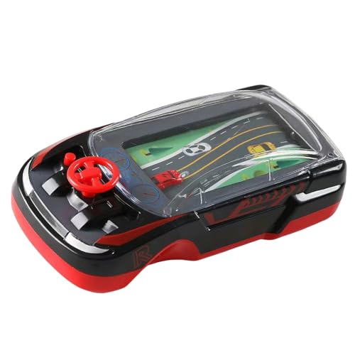 Handheld Racing Game, Driving Simulation Toy, Fun Driving Simulation, 15x7.5x5cm for Kids Aged 3 Educational Console Teaches Strategic Planning Through Thrilling Races von Qzdtue
