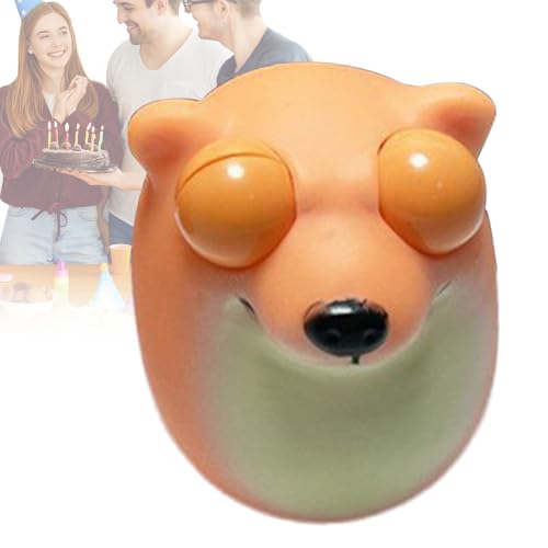 Kid Squeeze Toys, Eye Popping Animal Figuren, Soft Stress Models, 5,9 x 5,9 x 4,7 cm, Fun Pinch Play Design, Lightweight Party Favor, Children Teen Girl Boy Adult Men Women Use Kid Squeeze Toys, Eye Popping Animal Figuren, Soft Stress Models, 5,9 x 5,9 x 4,7 cm, Fun Pinch Play Design, Lightweight Party Favor, Children Teen Girl Boy Adult Men Women Use von Qzdtue