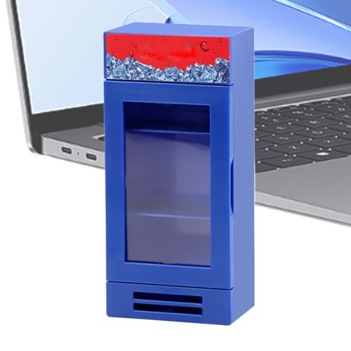Mini-Spielzeug-Kühlschrank, Simulated Cola Verkauf, Maschinen-Schreibtischdekoration, 12 x 5,5 x 3,5 cm, Spielkühlermodell, für Kinder Travel Birthday Feiertage Daycare Indoor Fun Classrooms Gold Mini-Spielzeug-Kühlschrank, Simulated Cola Verkauf, Maschinen-Schreibtischdekoration, 12 x 5,5 x 3,5 cm, Spielkühlermodell, für Kinder Travel Birthday Feiertage Daycare Indoor Fun Classrooms Gold von Qzdtue
