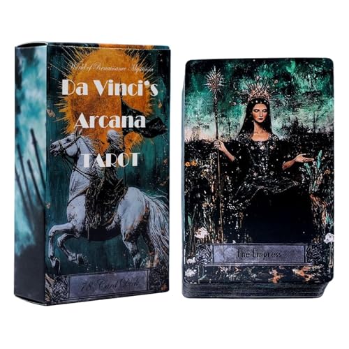 Qzdtue Astrology Tarot Deck, Beginner Wahrsagkarten, Emotional Insight Set, 4,17 Zoll Soulmate Connection Tools, Personal Growth Game, for Relationship Readings, Spiritual Discovery von Qzdtue
