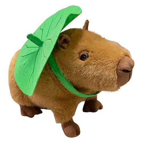 Qzdtue Capybara Plüschtier, weiche Cartoon-Tierfigur, Cozy Snuggle Companion, 26 cm Ultra-Comfort Cuddly Design, Kinder-Friendly Playtime Favorite, für , Mädchen und zur Entspannung Qzdtue Capybara Plüschtier, weiche Cartoon-Tierfigur, Cozy Snuggle Companion, 26 cm Ultra-Comfort Cuddly Design, Kinder-Friendly Playtime Favorite, für , Mädchen und zur Entspannung von Qzdtue