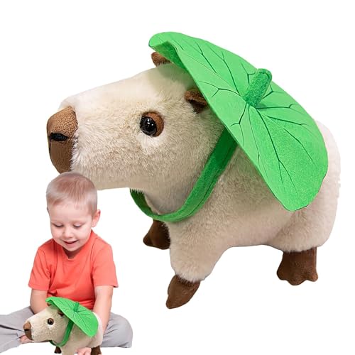 Qzdtue Capybara Plüschtier, weiche Cartoon-Tierfigur, Cozy Snuggle Companion, 26 cm Ultra-Comfort Cuddly Design, Kinder-Friendly Playtime Favorite, für , Mädchen und zur Entspannung Qzdtue Capybara Plüschtier, weiche Cartoon-Tierfigur, Cozy Snuggle Companion, 26 cm Ultra-Comfort Cuddly Design, Kinder-Friendly Playtime Favorite, für , Mädchen und zur Entspannung von Qzdtue