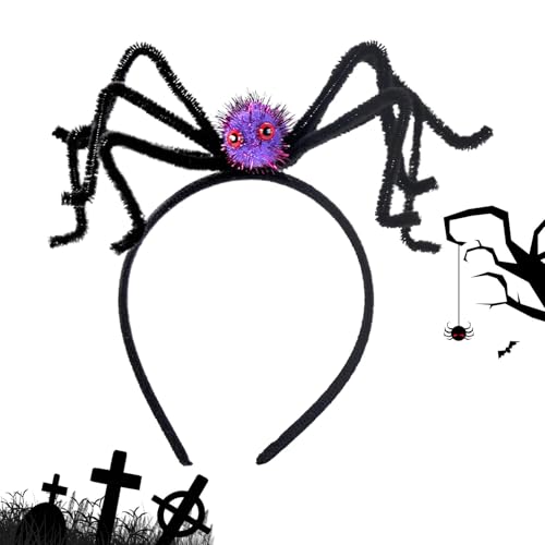 Qzdtue Gruselige Spinnen-Kopfbedeckung, Gothic-Spinnen-Stirnband, Kopf- und Haarzubehör, 11 x 16,5 x 4,5 cm / 4,33 x 6,5 x 1,77 Zoll, Halloween-Spinnen-Stirnband für Kostüm und Halloween Qzdtue Gruselige Spinnen-Kopfbedeckung, Gothic-Spinnen-Stirnband, Kopf- und Haarzubehör, 11 x 16,5 x 4,5 cm / 4,33 x 6,5 x 1,77 Zoll, Halloween-Spinnen-Stirnband für Kostüm und Halloween von Qzdtue