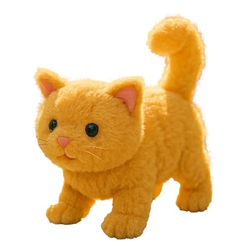 Qzdtue Roboter Cat Plüsch, realistisches Plüsch, interaktives Spielzeug, niedliches Design, weiches Material, gutes Geschenk für Mädchen, , Töchter, Freunde, ideal für Zuhause, Büros Qzdtue Roboter Cat Plüsch, realistisches Plüsch, interaktives Spielzeug, niedliches Design, weiches Material, gutes Geschenk für Mädchen, , Töchter, Freunde, ideal für Zuhause, Büros von Qzdtue