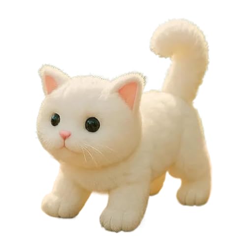 Qzdtue Roboter Cat Plüsch, realistisches Plüsch, interaktives Spielzeug, niedliches Design, weiches Material, gutes Geschenk für Mädchen, , Töchter, Freunde, ideal für Zuhause, Büros Qzdtue Roboter Cat Plüsch, realistisches Plüsch, interaktives Spielzeug, niedliches Design, weiches Material, gutes Geschenk für Mädchen, , Töchter, Freunde, ideal für Zuhause, Büros von Qzdtue