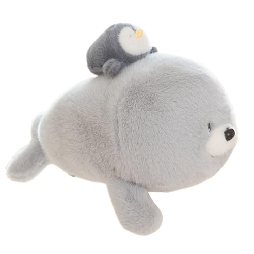 Qzdtue Seal Plüsch, komfortabel, Tierpuppe, 40,6 cm, für Kinder, , Mädchen, Favorit, 50,8 cm (50,8 cm), große Cartoon-Stuffed, leicht, für Zuhause, Dekoration, süßes weiches Spielzeug von Qzdtue