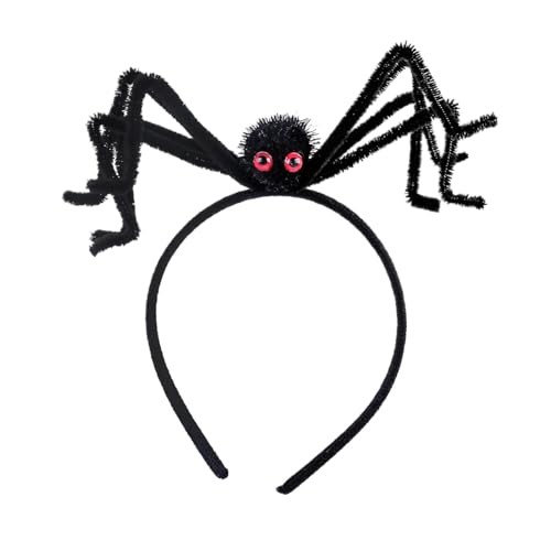 Qzdtue Spinnen-Kopfbedeckung, Gothic-Stirnband, Spinnen-Stirnband, Haar- und Kopfaccessoires 11x16,5x4,5 cm/4,33x6,5x1,77 Zoll, Halloween Spinne Stirnband für Kostüm und Halloween Qzdtue Spinnen-Kopfbedeckung, Gothic-Stirnband, Spinnen-Stirnband, Haar- und Kopfaccessoires 11x16,5x4,5 cm/4,33x6,5x1,77 Zoll, Halloween Spinne Stirnband für Kostüm und Halloween von Qzdtue
