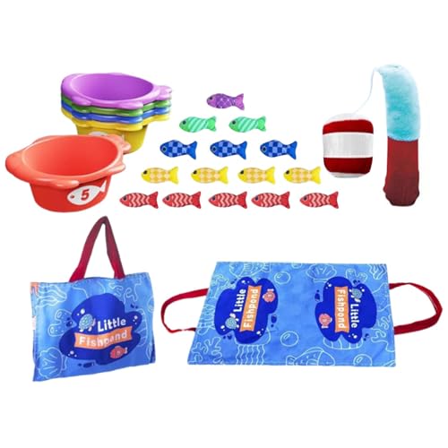 Qzdtue Stoff-Fischspielzeug, Sensorik-Spielzeug, Plüschspielzeug für Kleinkinder, Fish Catching Spielzeug für Zuhause, Kindergarten-Spielzeug, Kindergarten-Tuch, Spielzeug für Kleinkinder, Qzdtue Stoff-Fischspielzeug, Sensorik-Spielzeug, Plüschspielzeug für Kleinkinder, Fish Catching Spielzeug für Zuhause, Kindergarten-Spielzeug, Kindergarten-Tuch, Spielzeug für Kleinkinder, von Qzdtue