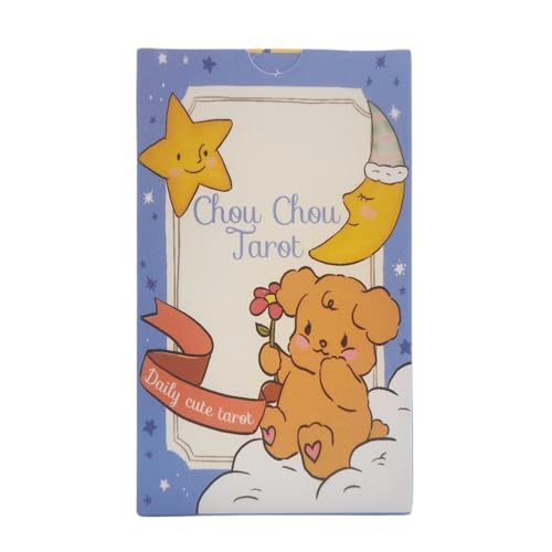 Qzdtue Tarot Deck, traditionelles Standard-Set, 10,9 x 6,1 cm, -Themed Wahrsagen-Tool für Self-Reflection, Fortune Telling, Occult Enthusiasts, Meditation Aid, Travel Companion von Qzdtue