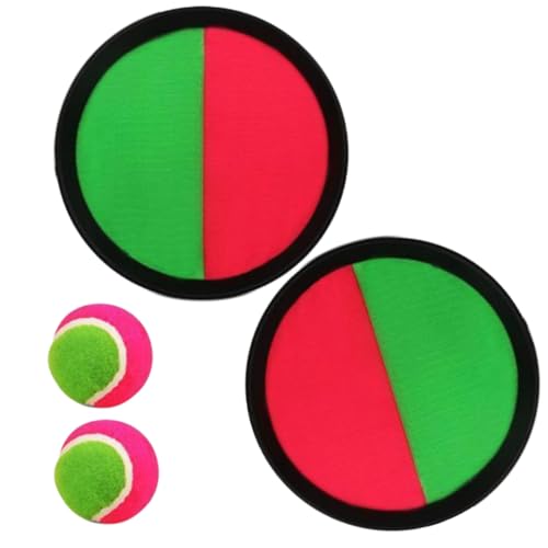 Qzdtue Toss and Catch Ball Game, Sticky Catch Toy Set, Interaktives Outdoor Play 9,06 x 7,87 x 2,36 Zoll, Eltern-Kind-Spielzeug, tragbare Reiseausrüstung, für Kinder, Backyard Camping Qzdtue Toss and Catch Ball Game, Sticky Catch Toy Set, Interaktives Outdoor Play 9,06 x 7,87 x 2,36 Zoll, Eltern-Kind-Spielzeug, tragbare Reiseausrüstung, für Kinder, Backyard Camping von Qzdtue