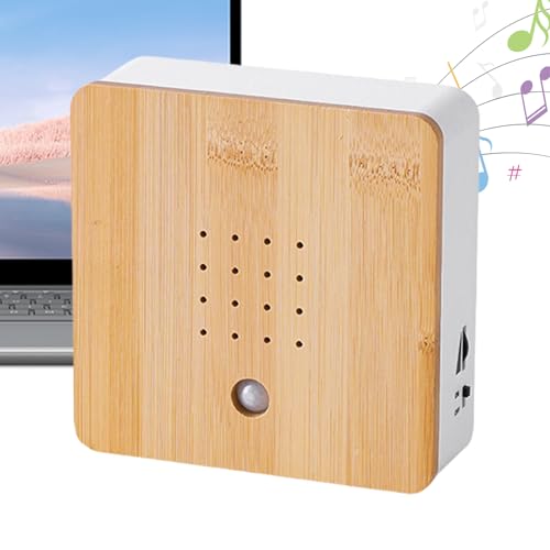 Vogel- , dekorative Box mit Natur-Sound, 12 x 12 x 4 cm, vielseitig einsetzbar, intelligentes Tiergeräusch, für Schlafzimmer, Entspannung, Feuerstelle und Wohnzimmer, umweltfreundlich von Qzdtue