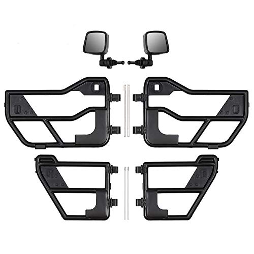 RC Car Plastic Tube Doors & Rearview Mirror for 1:10 RC Crawler Car Axial SCX10 90046 Jeep Wrangler Hard Body Shell - 1 Set Black RC Car Plastic Tube Doors & Rearview Mirror for 1:10 RC Crawler Car Axial SCX10 90046 Jeep Wrangler Hard Body Shell - 1 Set Black von R/C Car Parts