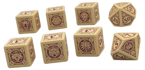 R. Talsorian Games The Witcher RPG: Essentials Dice Set (8) von R. Talsorian Games