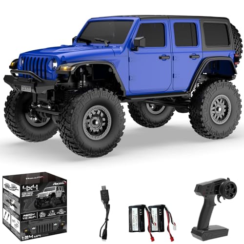 RACENT 1:24 4WD Off-Road RC Auto mit Metallkarosserie und hochwertigem Motor RACENT 1:24 4WD Off-Road RC Auto mit Metallkarosserie und hochwertigem Motor von RACENT